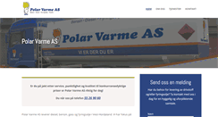Desktop Screenshot of polarvarmeas.no